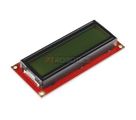 Basic 16x2 Character LCD - Black on Verde 3.3V Sparkfun