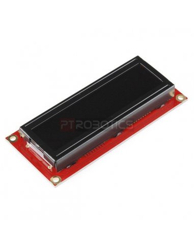 Basic 16x2 Character LCD - Vermelho on Black 3.3V | LCD Alfanumerico