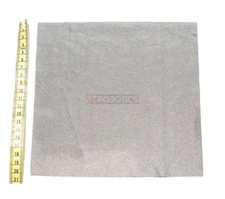 Knit Conductive Fabric - Silver 20cm Square Adafruit
