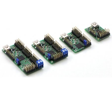 Micro Maestro 6-Channel USB Servo Controller Kit Pololu