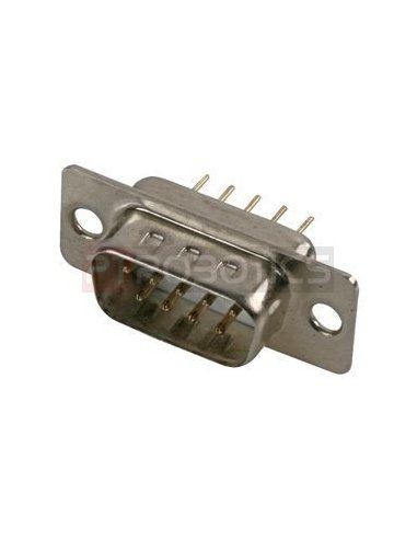 D-Sub 9 Pin Connector Male