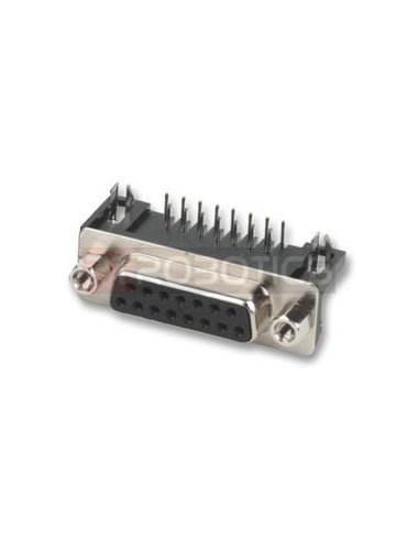 D-Sub 15 Pin Connector Female PCB