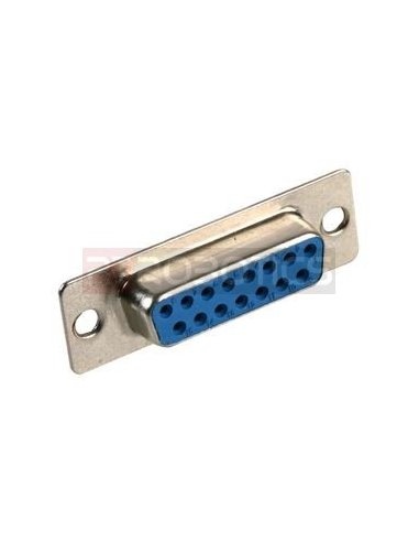 D-Sub 15 Pin (8+7) Connector Female