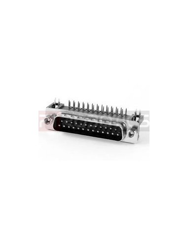 D-Sub 25 Pin Connector PCB Male | D-Sub