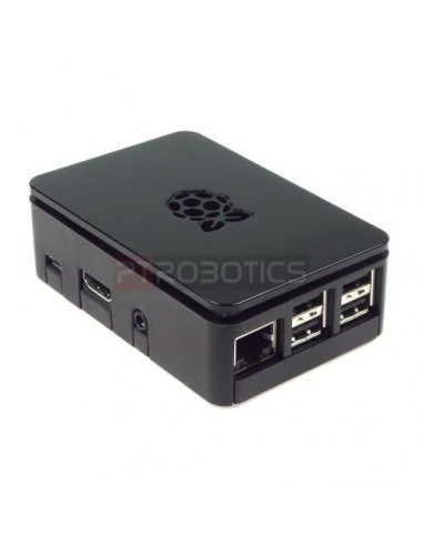 Raspberry Pi B+ and 2 Case Black OneNineDesign | Caixas Raspberry pi