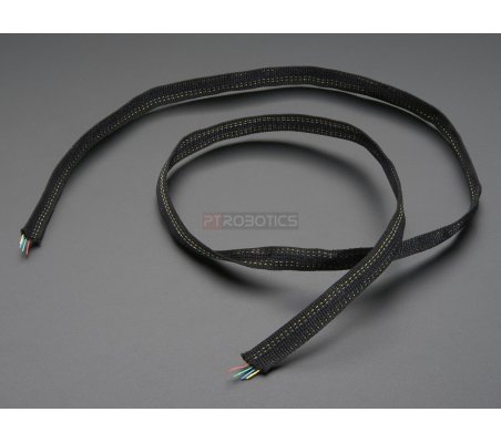 Fabric Ribbon 4-Channel Wire - 1 yard