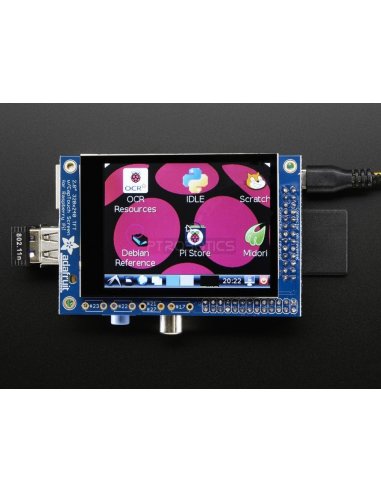 PiTFT 2.8 TFT 320x240 + Capacitive Touchscreen for Raspberry Pi Model B | LCD Raspberry Pi