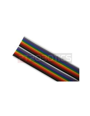Flatcable 20Way 50cm Colour 1.27mm 20x28AWG
