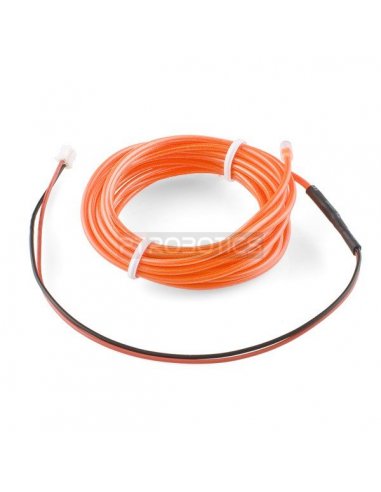 EL Wire - Orange 3m | El-Wire - Fio Electroiluminescente