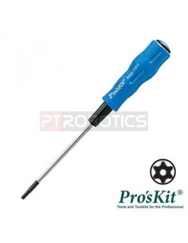 Chave Torx c/furo T10H 165mm Proskit Proskit