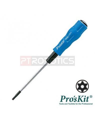 Chave Torx c/furo T20H 185mm Proskit Proskit