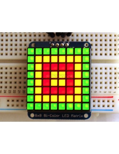 Adafruit Bicolor LED Square Pixel Matrix with I2C Backpack Adafruit