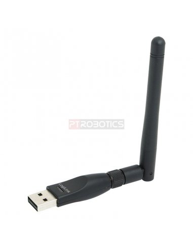 LogiLink Wireless LAN 150 Mbit/s USB 2.0 Micro Adapter | HAT | Placas de Expansão Raspberry Pi