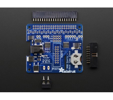 Adafruit RGB Matrix HAT + RTC for Raspberry Pi - Mini Kit Adafruit