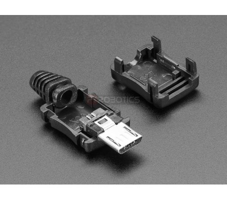 DIY Connector Shell (Micro USB Type B - Male) Adafruit