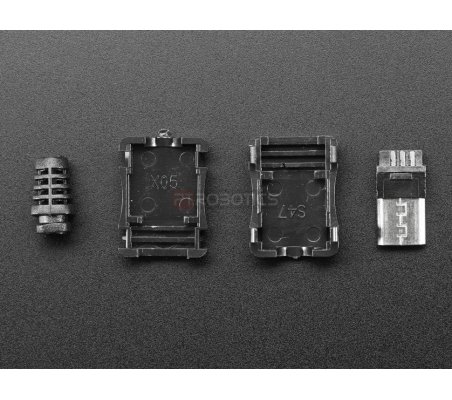 DIY Connector Shell (Micro USB Type B - Male) Adafruit