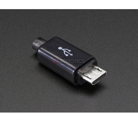 DIY Connector Shell (Micro USB Type B - Male - Slim) Adafruit