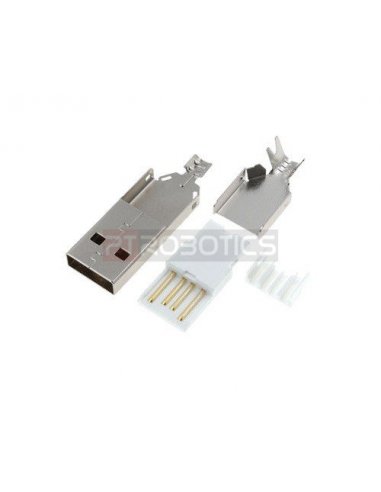 USB Type A Male Plug