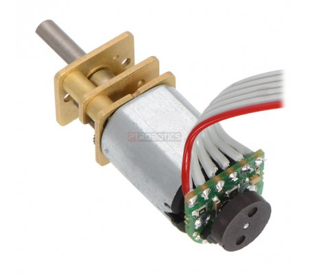 75:1 Micro Metal Gearmotor HPCB with Extended Motor Shaft Pololu