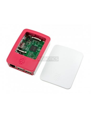 Official Raspberry Pi 3 Vermelho & Branco Case