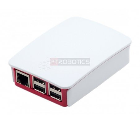 Official Raspberry Pi 3 Vermelho & Branco Case