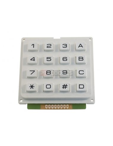 Keypad 16 button Branco