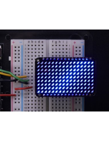 LED Charlieplexed Matrix - 9x16 LEDs - Blue Adafruit