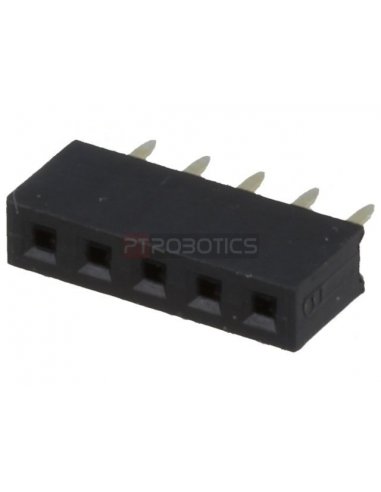 PCB Socket 5Pin 2mm Single Row