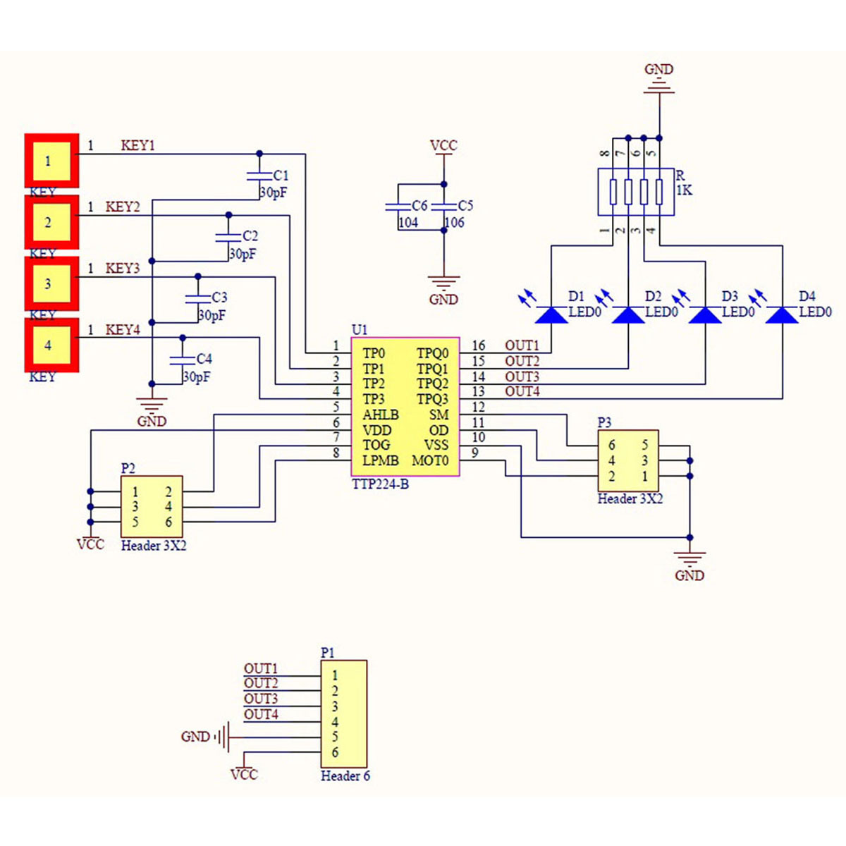 12V 4CH Channel 315Mhz Wireless Remote Control Switch w 2 Transmitter schematic